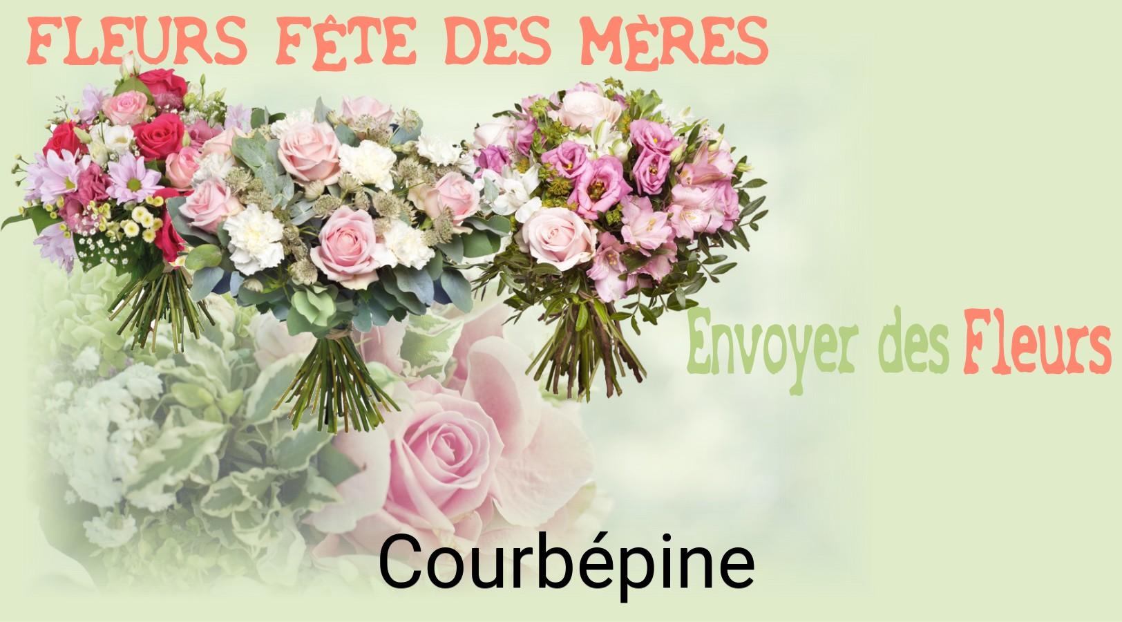 Bouquet de Fête des Mères livré à Courbépine
